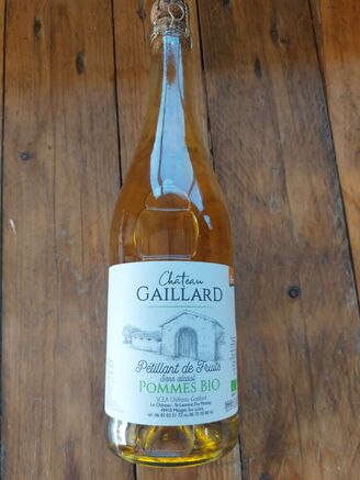 jus de pomme pétillant 0.75CL